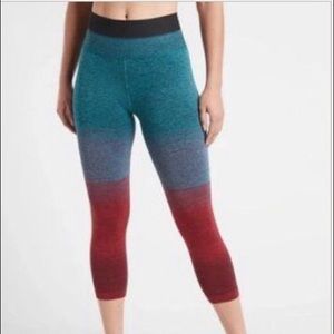 ❗️NWOT❗️Athleta Multicolor Relay Capri